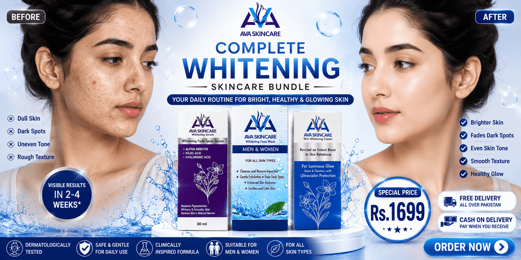 AVA Skincare Complete Whitening Bundle